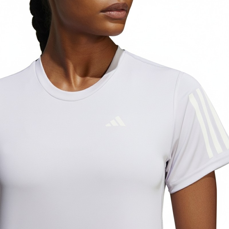 Adidas Own The Run Performance Tee White