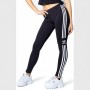 Adidas Three-Stripe Athletic Leggings Black