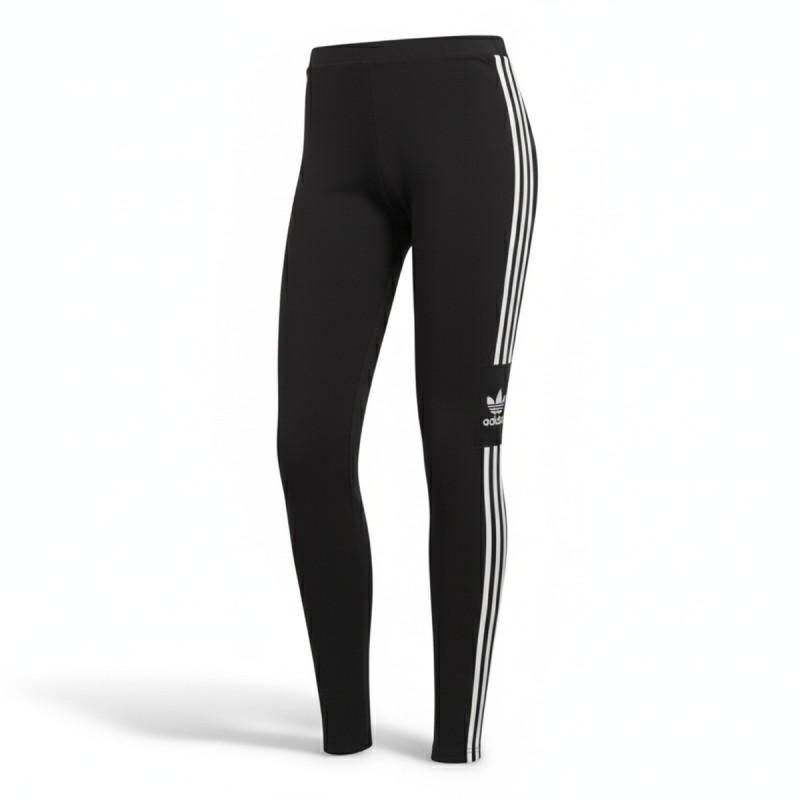 Adidas Three-Stripe Athletic Leggings Black