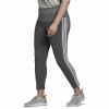 Adidas Three Stripe High Waist Leggings Grey