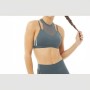 Adidas 3-Stripes Mesh Sports Bra Blue