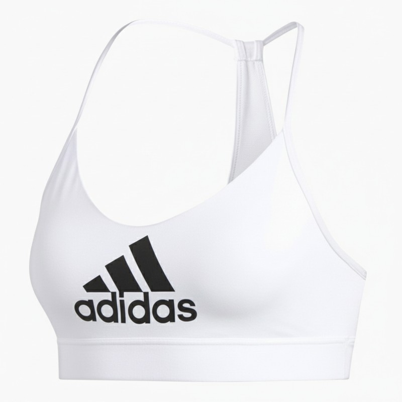Adidas Badge of Sport Sports Bra White
