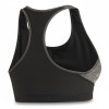 Adidas Logo Print Racerback Sports Bra Black