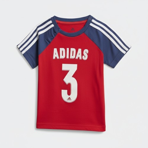 Adidas Baseball Jersey T-Shirt Red