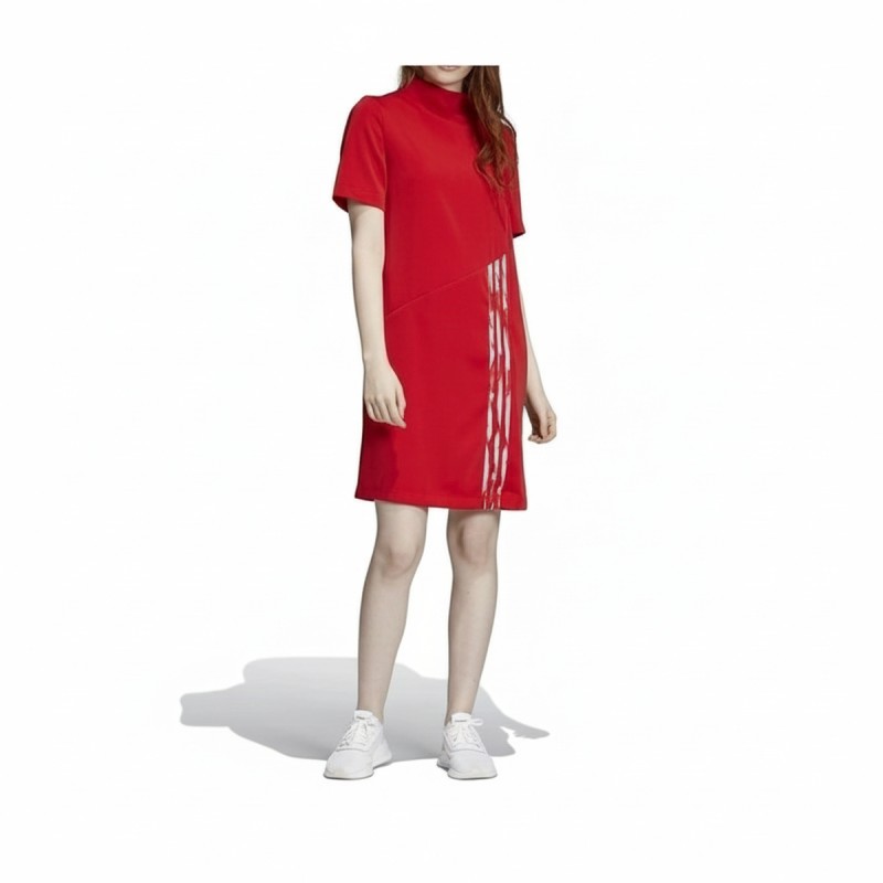 Adidas Scarlet Mock Neck Athletic Dress