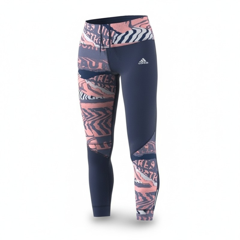 Adidas Urban Print Running Leggings Multicolor