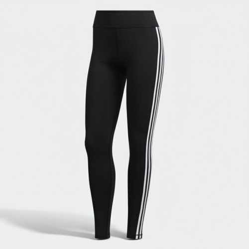 Adidas Three Stripe Performance Leggings Black