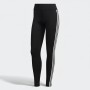 Adidas Three Stripe Performance Leggings Black