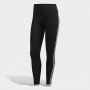 Adidas Side Stripe Athletic Leggings Black White