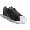 Adidas Superstar Black Shell Toe Sneakers