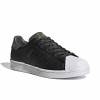 Adidas Superstar Black Shell Toe Sneakers