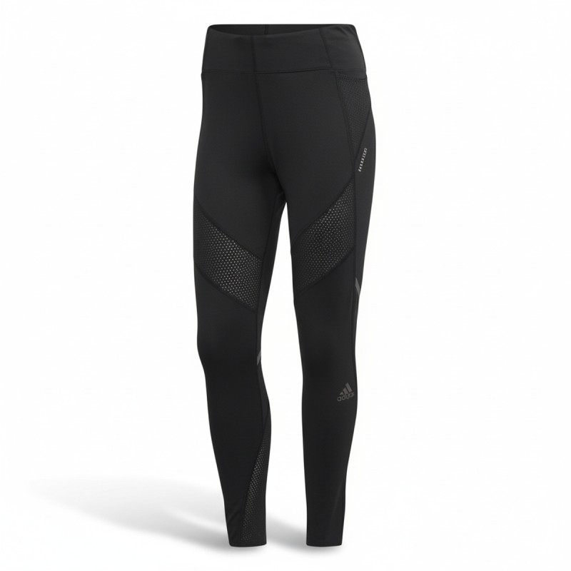 Adidas Mesh Panel Performance Leggings Black