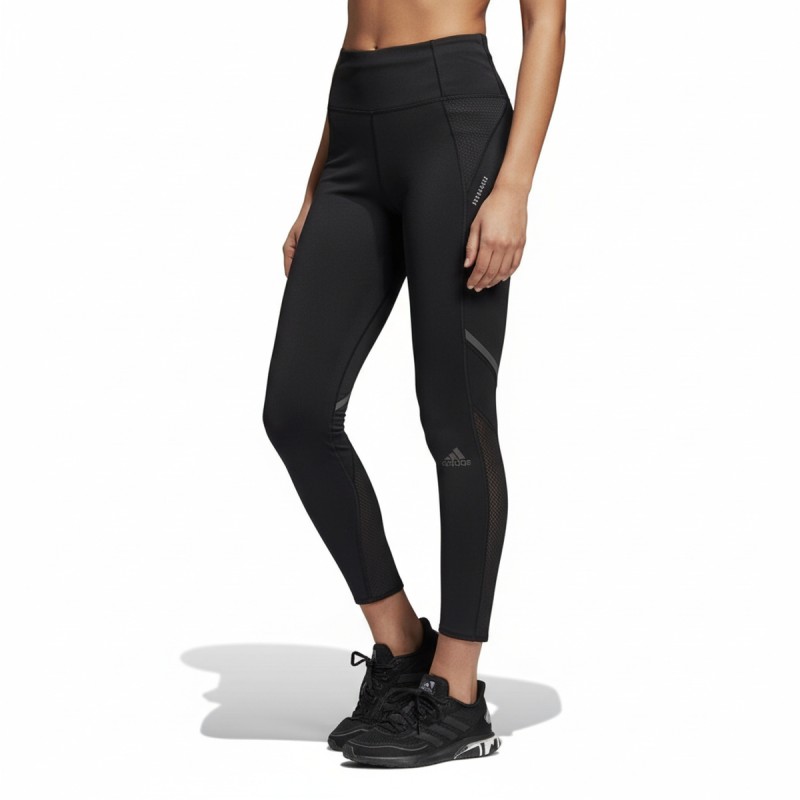 Adidas Mesh Panel Performance Leggings Black