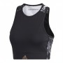 Adidas Urban Print Sports Bra Black