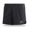 Adidas Saturday Split Running Shorts Black Grey
