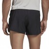 Adidas Saturday Split Running Shorts Black Grey