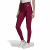 Adidas Originals Ruffled High-Waist Leggings Burgundy