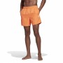 Adidas Classic Orange Swim Shorts
