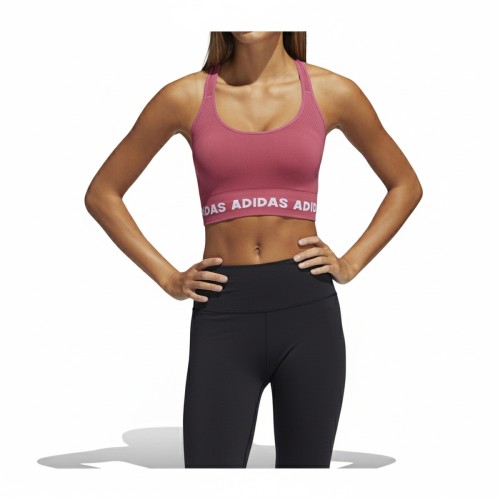 Adidas Pink Seamless Sports Bra