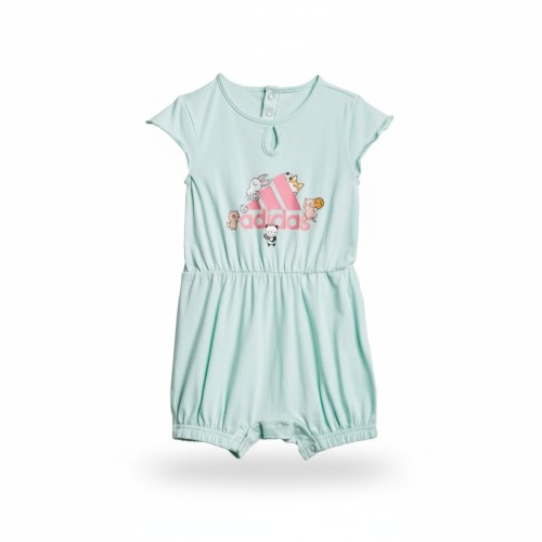Adidas Animal Print Romper Mint