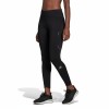 Adidas Performance Mesh Panel Leggings Black Grey