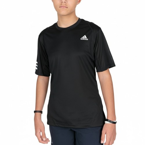 Adidas Club 3-Stripes Boys Tee Black
