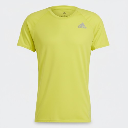 Adidas Runner Performance T-Shirt Yellow