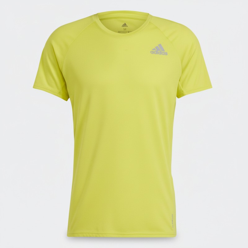 Adidas Runner Performance T-Shirt Yellow