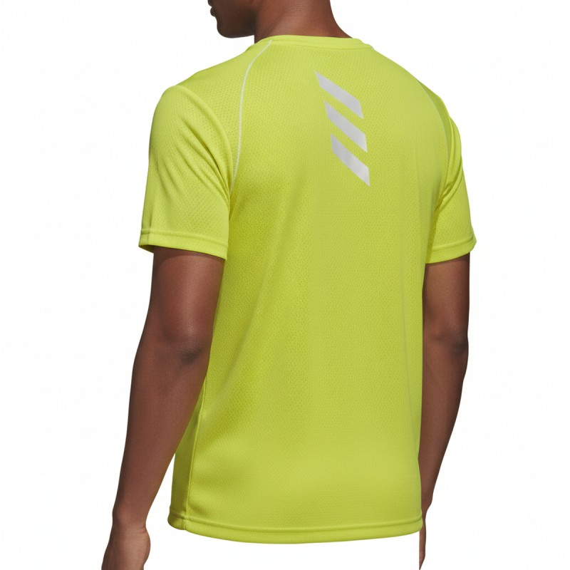 Adidas Runner Performance T-Shirt Yellow