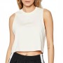 Adidas Organic Cotton Cropped Tank Beige