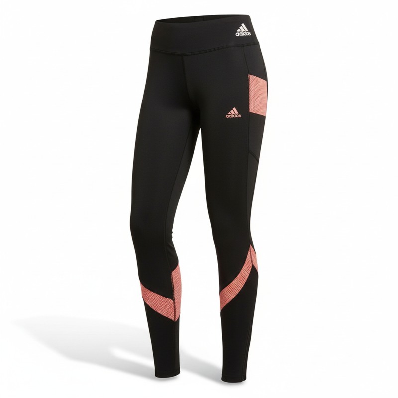 Adidas Performance Mesh Panel Leggings Black