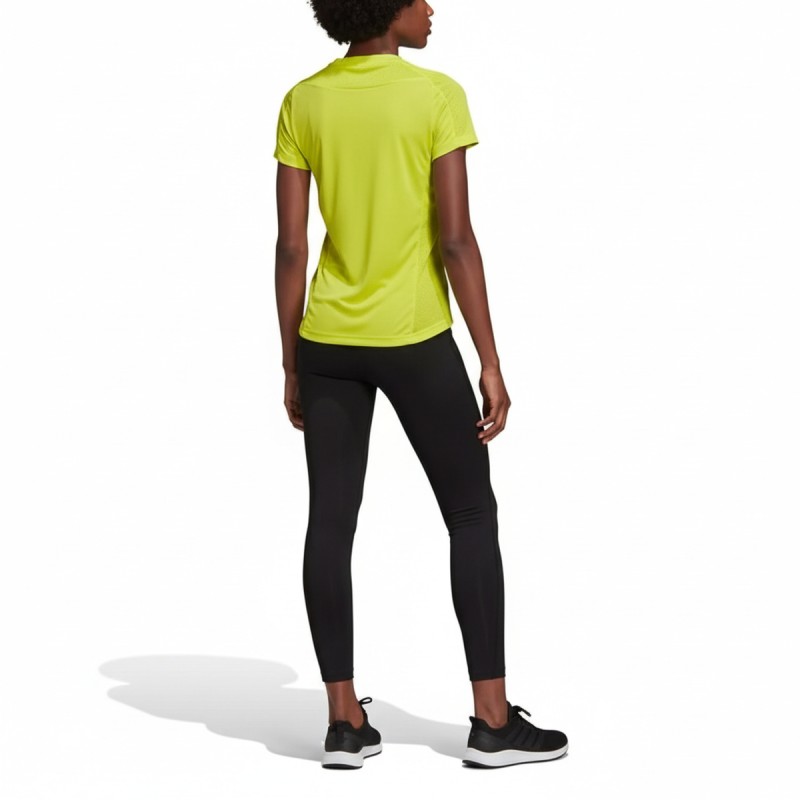 Adidas Own The Run Performance Tee Yellow
