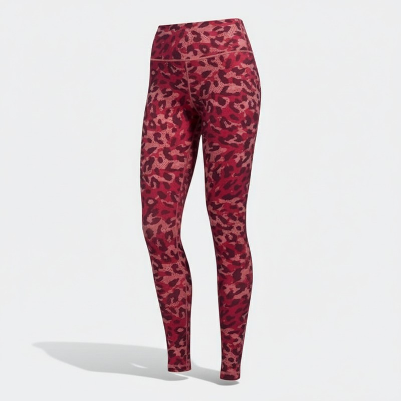 Adidas Pink Camouflage Athletic Leggings