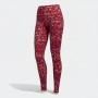 Adidas Pink Camouflage Athletic Leggings