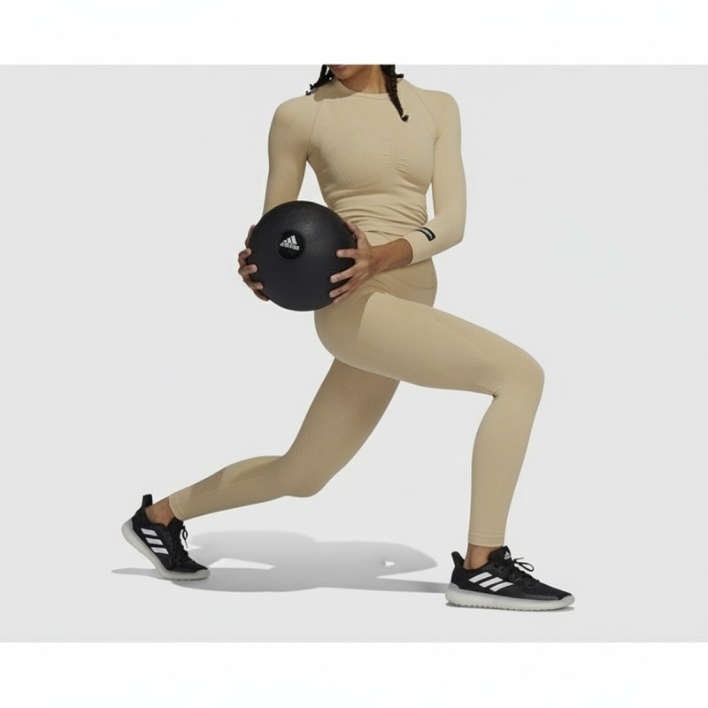 Adidas Sculpt High-Waist Leggings Beige