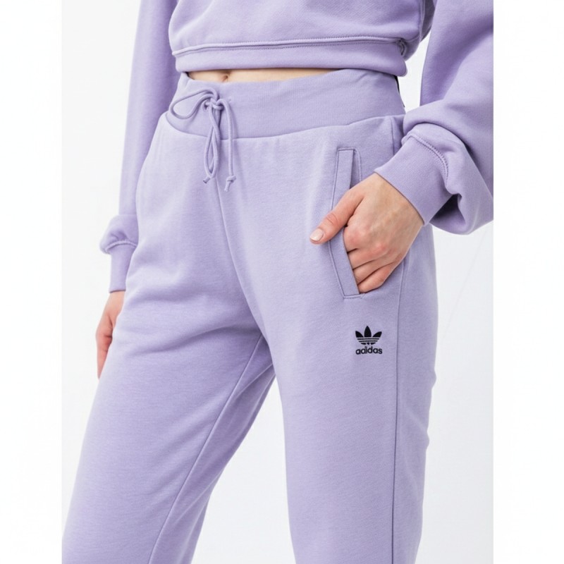Adidas Originals Cuffed Joggers Purple
