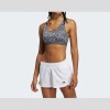 Adidas Grey Camo Medium Support Sports Bra