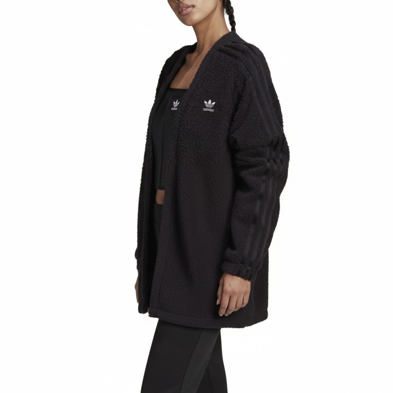 Adidas Black Kimono Long Cardigan