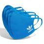 Adidas Originals Trefoil Face Masks Blue