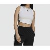 Adidas Originals Crop Tank Top White