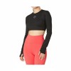 Adidas aSMC Cropped Long Sleeve Top Black