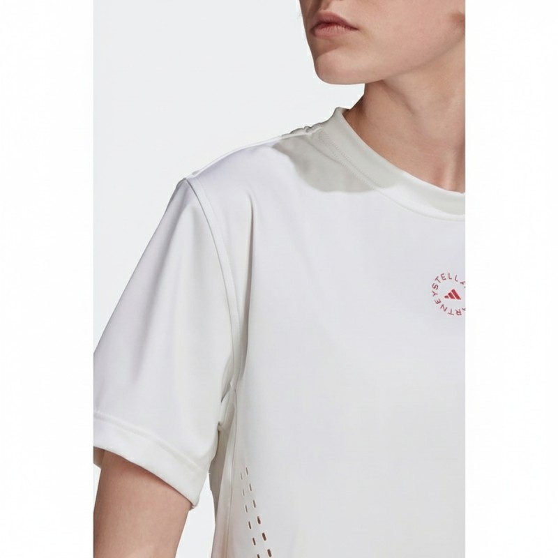 Adidas Perforated Athletic T-Shirt White
