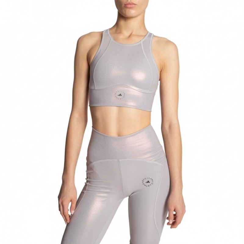 Adidas SMC Crop Athletic Bra Pink