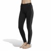 Adidas Three-Stripe Athletic Leggings Black