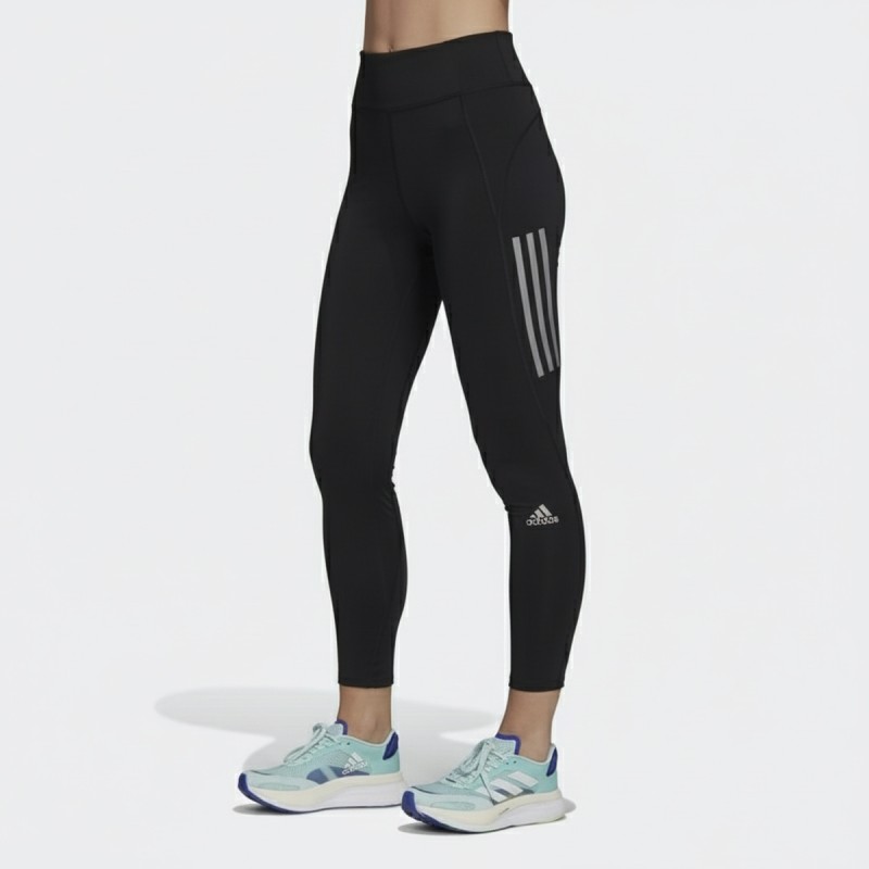 Adidas OTR Striped Performance Leggings Black