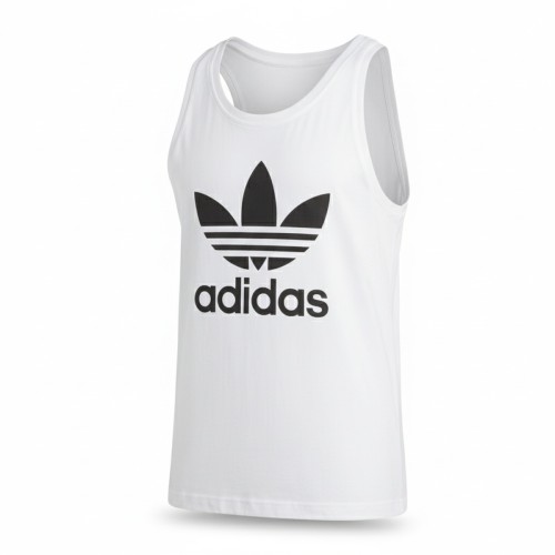 Adidas Trefoil Logo Tank Top White
