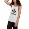 Adidas Trefoil Logo Tank Top White