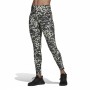 Adidas Adizero Leopard Print Leggings Grey