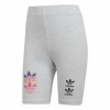 Adidas Originals Logo Print Cycling Shorts Grey