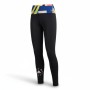 Adidas Colorblock Waistband Performance Leggings Black